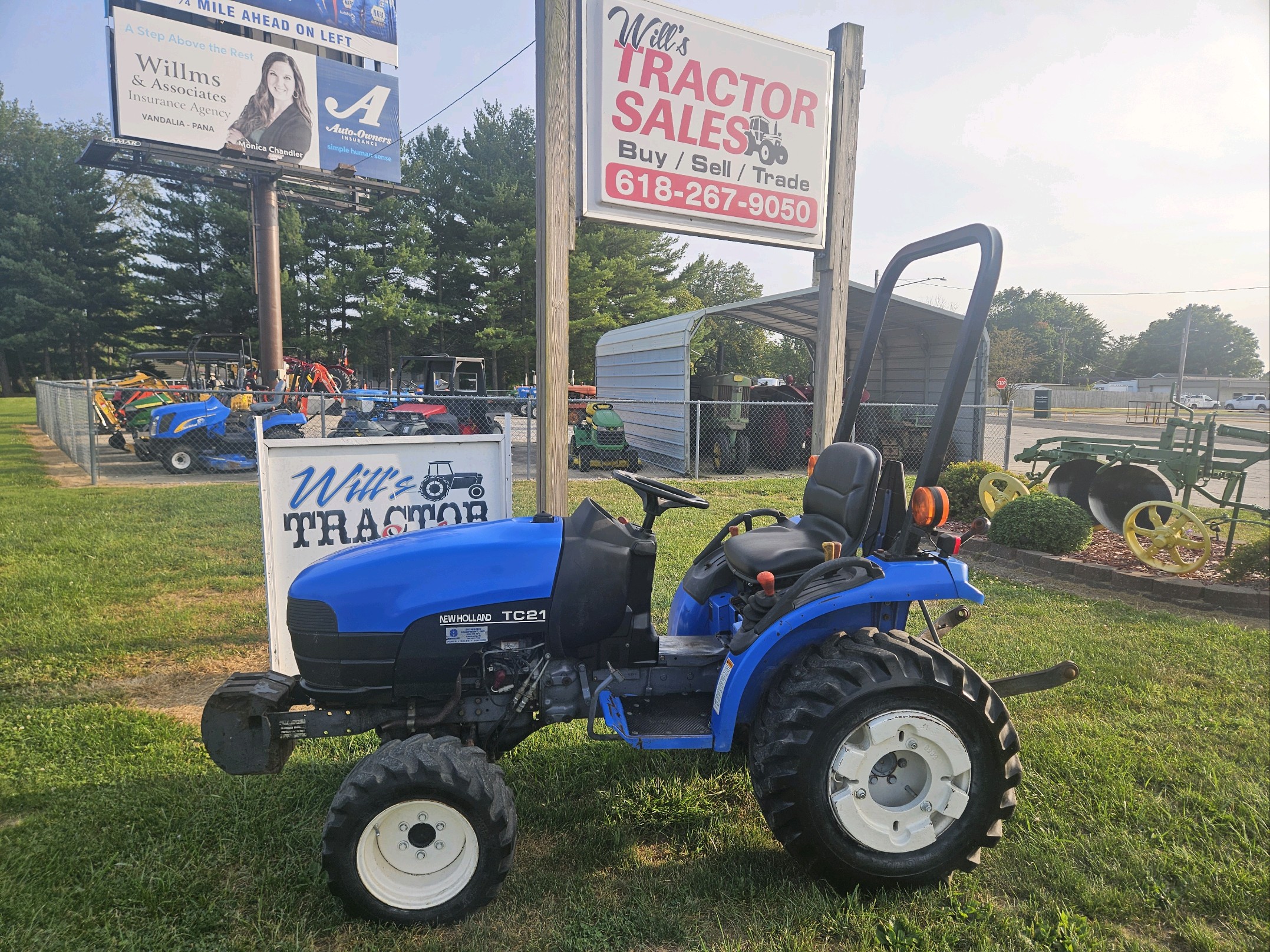 Click on it 2001 New Holland TC21 4x4 (34)